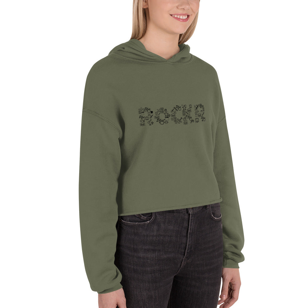 ROCKR cropped sweatshirt