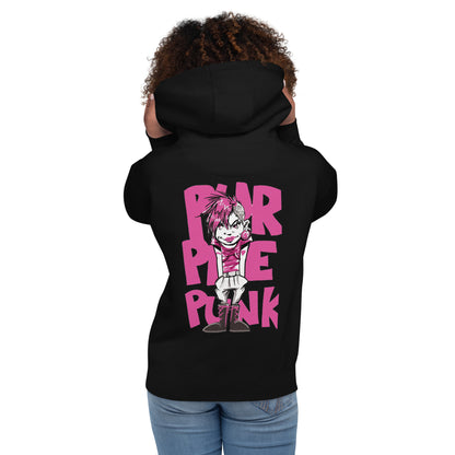 PURPLE PUNK unisex hoodie