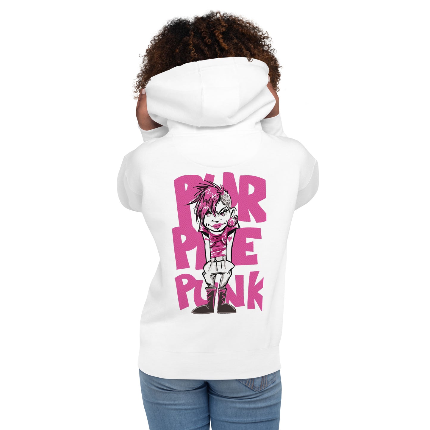 PURPLE PUNK unisex hoodie