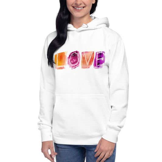 LOVE unisex hoodie