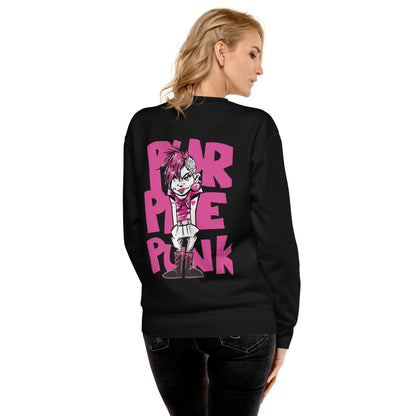 PURPLE PUNK thick unisex sweatshirt