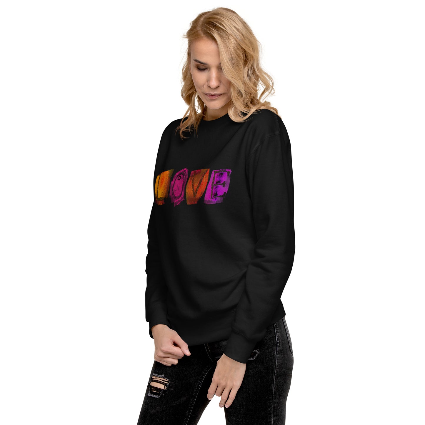 LOVE thick unisex sweatshirt