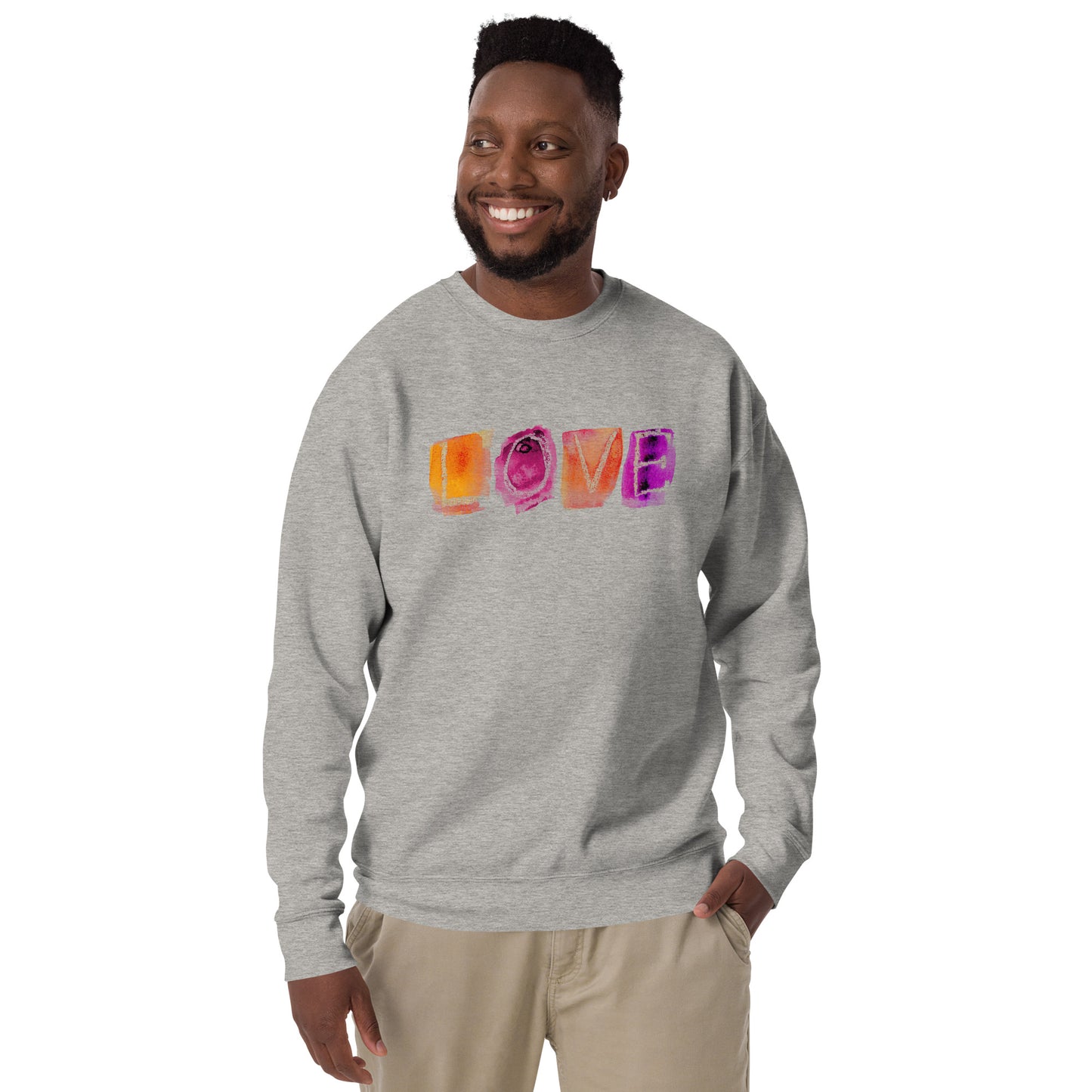 LOVE thick unisex sweatshirt